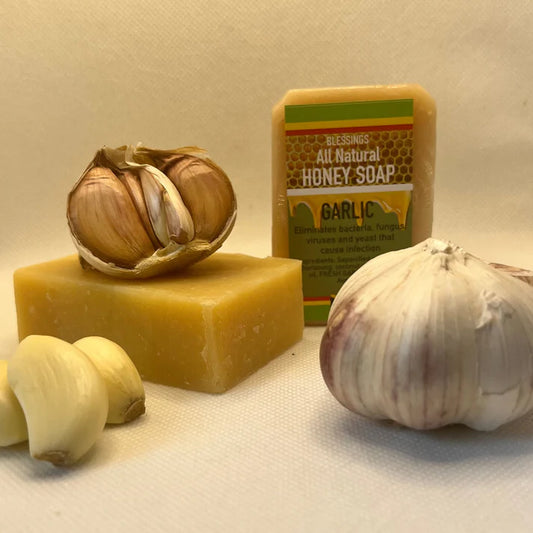 Blessings All Natural Jamaica's Honey Garlic Soap, 3oz