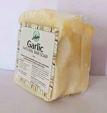 Crafted by Anna Garlic Natural Bar Soap, 8oz